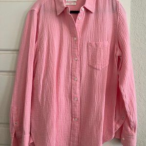 Women's J. Crew Classic-fit cozy gauze shirt